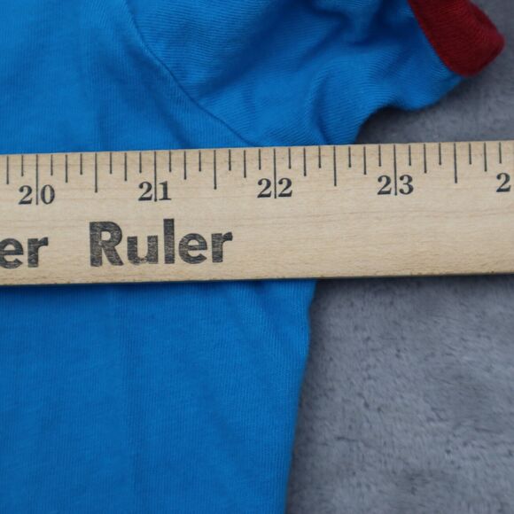 Underoos Marvel Shirt Mens XL Blue Captain America Crew Neck Short Sleeve Tee - Picture 4 of 14